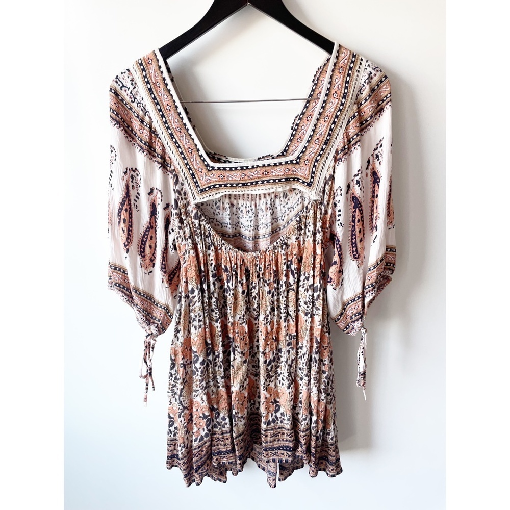 Free People Midsummer Dream Boho Mini Dress XS - Picture 5 of 7
